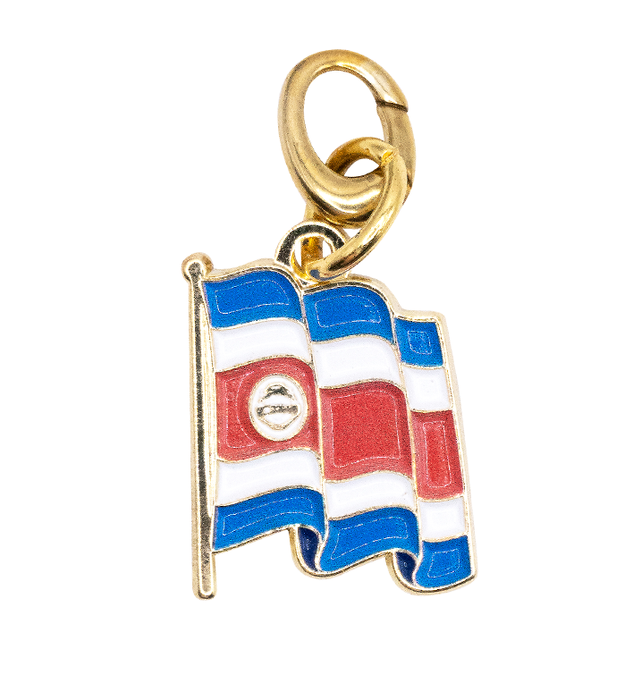 Charm Bandera de Costa Rica