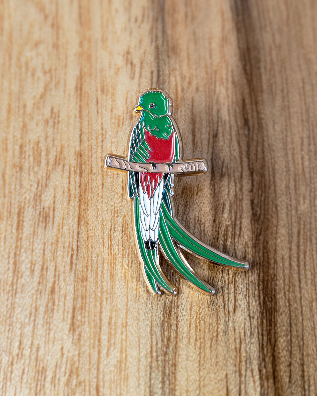 Quetzal Enamel Pin