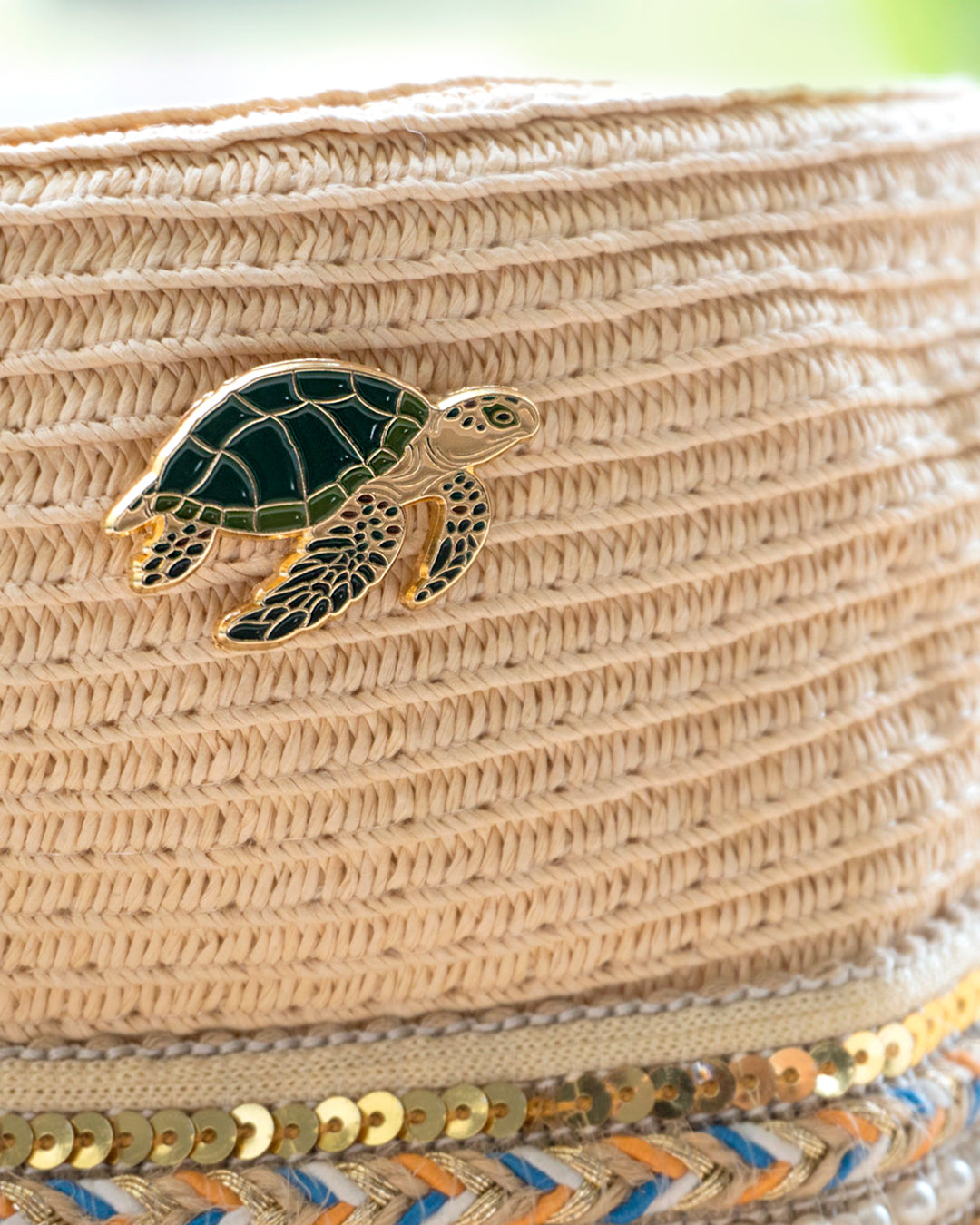 Green Sea Turtle Enamel Pin