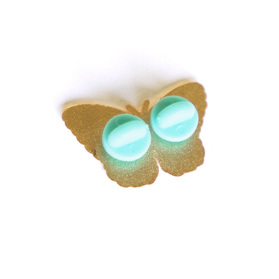 Blue Morpho Butterfly Enamel Pin