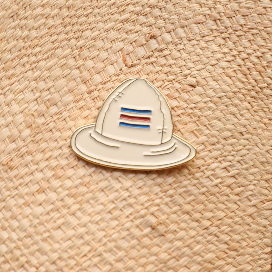 Costa Rica Hat Chonete Enamel Pin