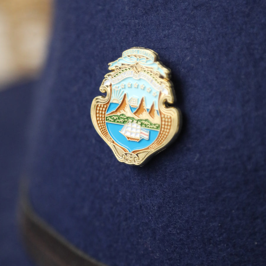 National Shield Enamel Pin