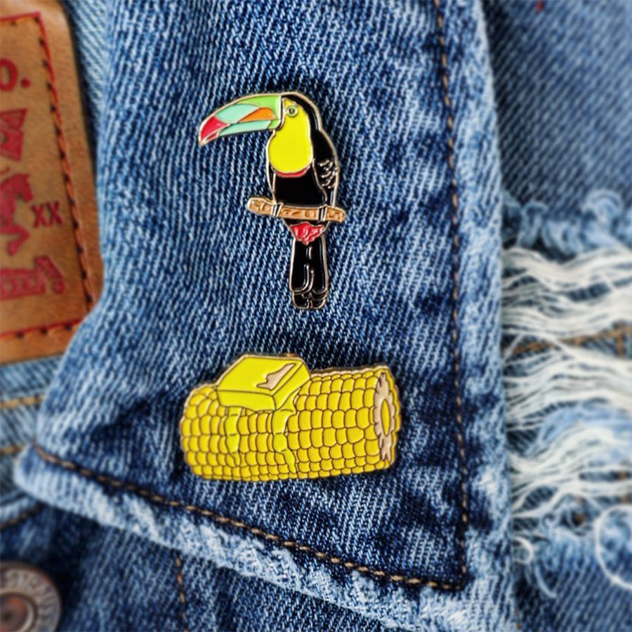 Toucan Enamel Pin